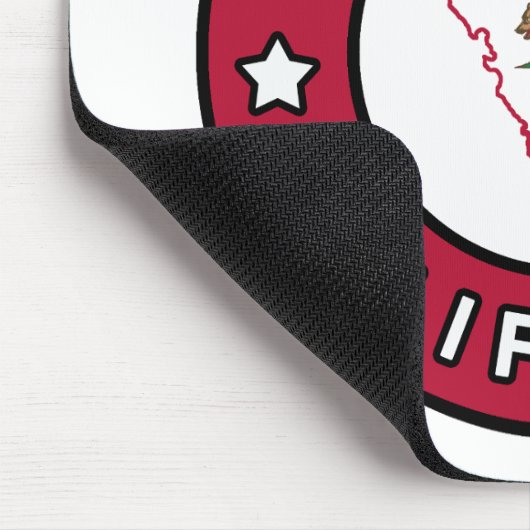 Los Angeles California Mousepad (Ecke)