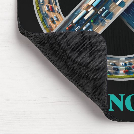 Los Angeles California Mousepad (Ecke)