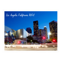 Los Angeles California Night Fotografy Downtown