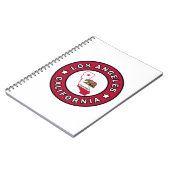 Los Angeles California Notizblock (Linke Seite)