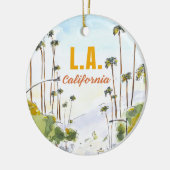 Los Angeles California Ornament (Links)
