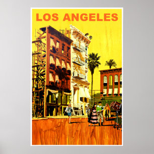 Los Angeles California Plakat