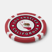 Los Angeles California Pokerchips (Einzeln)