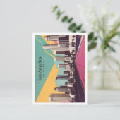 Los Angeles California Pop Kunst, Dichtung und Mus Postkarte (Stehend Vorderseite)