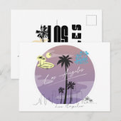Los Angeles California Postcard Postkarte (Vorne/Hinten)