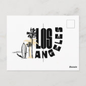 Los Angeles California Postcard Postkarte (Rückseite)