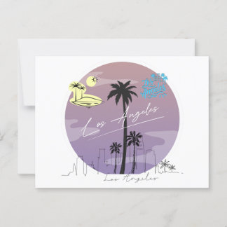 Los Angeles California Postcard Postkarte