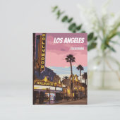 Los Angeles California Postcard Postkarte (Stehend Vorderseite)