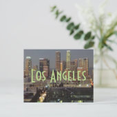 Los Angeles California Postcard Postkarte (Stehend Vorderseite)