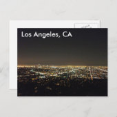 Los Angeles California Postkarte (Vorne/Hinten)