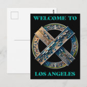 Los Angeles California Postkarte (Vorne/Hinten)