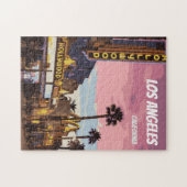 Los Angeles California Puzzle (Horizontal)