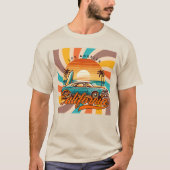 Los Angeles California Retro T-Shirt (Vorderseite)