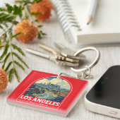 Los Angeles California Schlüsselanhänger (Vorderseite rechts)