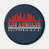 Los Angeles California Skyline City Magnet (Vorne)