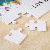 Los Angeles California Skyline Puzzle (Seite)