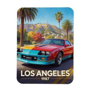 Los Angeles California Sunset-Auftritt 1987 Magnet