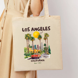Los Angeles California-Tasche, LA-Ästhetik-Tasche Tragetasche