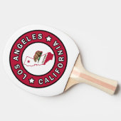 Los Angeles California Tischtennis Schläger (Seitenansicht)
