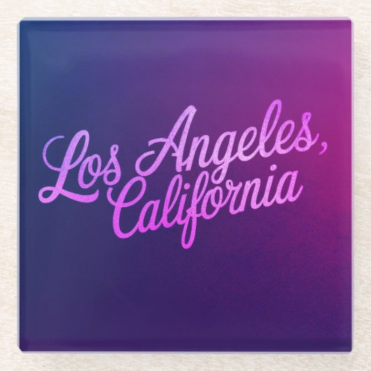 Los Angeles California Untersetzer (Vorderseite)
