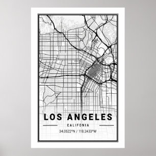 Los Angeles California USA Cities Travel Poster