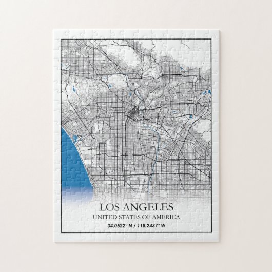 Los Angeles California USA Reisen Puzzle (Vertikal)