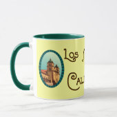 Los Angeles California Vintag Mission Tasse (Links)