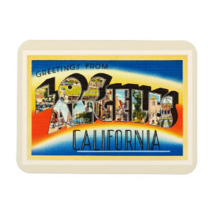 Los Angeles California Vintage Reiseführer von Mar Magnet