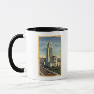 Los Angeles, CaliforniaA Ansicht von Rathaus Tasse