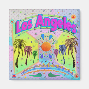 Los Angeles Calm Desire Magnet