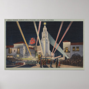Los Angeles, CAPremier, Carthay Kreis-Theater Poster