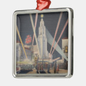Los Angeles, CAPremier, Carthay Kreis-Theater Silbernes Ornament (Links)