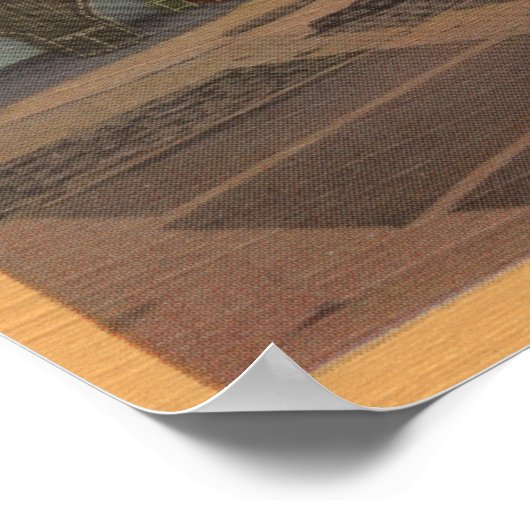 Los Angeles, CAView of Plaza in Chinatown Poster (Ecke)