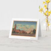 Los Angeles, CAView von U.S.C. Campus Karte (Gelbe Blume)