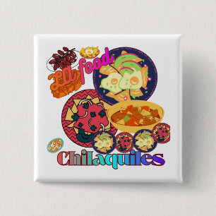 Los Angeles Chilaquiles Button