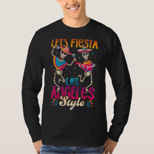 Los Angeles Cinco De Mayo Lasse Fiesta Mexican Par T-Shirt