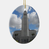 Los Angeles City Hall Keramik Ornament (Rechts)