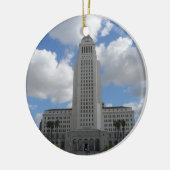 Los Angeles City Hall Keramik Ornament (Links)