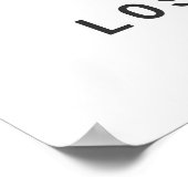 Los Angeles City Map Poster (Ecke)