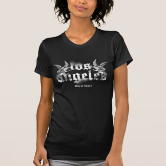 Los Angeles City of Angels Black T-Shirt