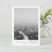 Los Angeles City Save the Date (Stehend Vorderseite)