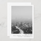 Los Angeles City Save the Date (Vorne/Hinten)