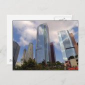 Los Angeles Cityscape Postkarte (Vorne/Hinten)