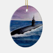Los Angeles Class Submarine Keramik Ornament (Rechts)