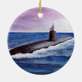 Los Angeles Class Submarine Keramik Ornament (Hinten)
