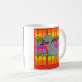 Los Angeles coffee mug Kaffeetasse (VorderseiteRechts)