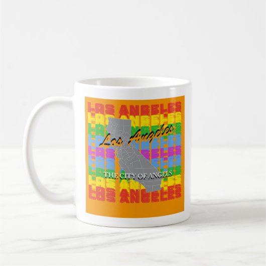 Los Angeles coffee mug  Kaffeetasse (Links)