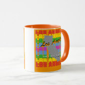 Los Angeles coffee mug Tasse (VorderseiteRechts)