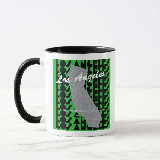 Los Angeles coffee mug Tasse (Links)