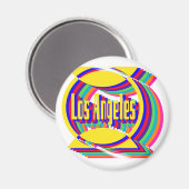 Los Angeles Color Combo 1 Magnet (Vorderseite/Rückseite)